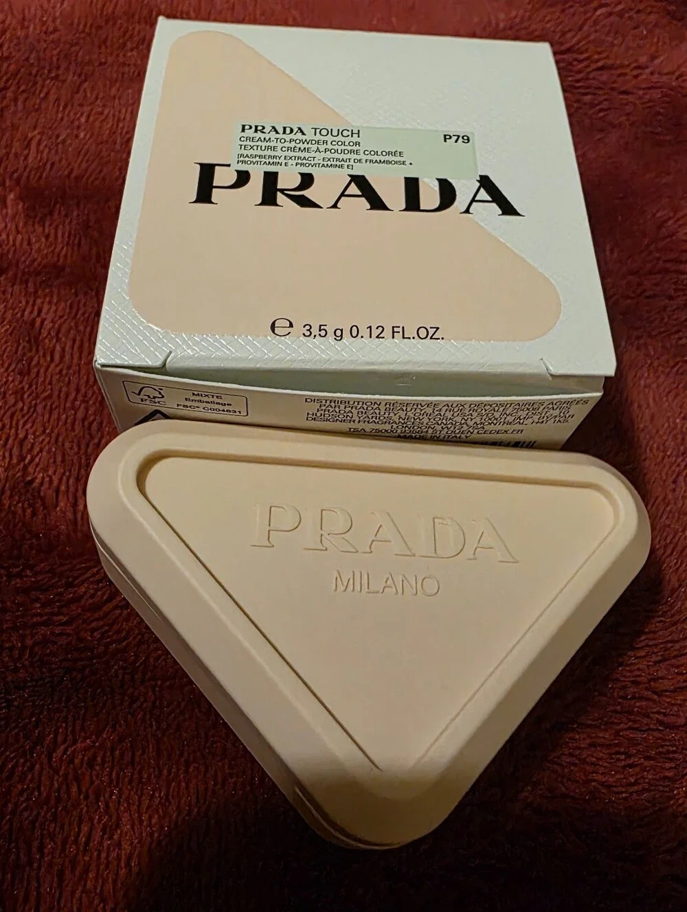 Prada touch cream